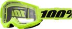  Ochelari cross atv 100% Strata 2 Neon Yel, lentila transparenta, culoare rama galben neon (26013481PE) - mxenduro