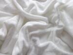  SOFT fehér mikroplüss lepedő 180x200 cm