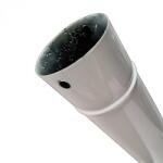  Füstcső Ø118/800 Fehér zománcozott Stebo