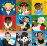 Galison 62321 - Mudpuppy - Little Artist - 500 db-os puzzle (62321)