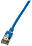LogiLink Ultraflex SlimLine - patch cable - 2 m - blue, RAL 5015 (CQ9056S) (CQ9056S)