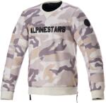 Alpinestars Legit Crew Fleece motoros pulóver világos terepszínű-szürke