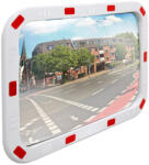 AVSafety Közlekedési tükör biztonsági forgalmi megfigyelő tükör téglalap alakú 40x60 cm fényvisszaverővel ipari kivitel
