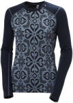 Helly Hansen W Lifa Merino Midw Gra Crew női funkcionális felső S / fekete/szürke