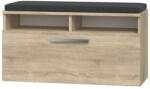 Intenso Verso cipőpad / cipőtároló - 80 cm (sonoma tölgy)
