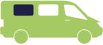 Carbest fix hátsó oldalsó ablak VW T5/T6 2004-től rozvor Hosszú orientáció az utasoldalon