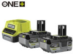 RYOBI akkupack 2x4.0 Ah akku+ töltő RC18120-240X (5133005092)