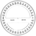 KOH-I-NOOR Szögmérő 360/125 KOH-I-NOOR 746328 átlátszó