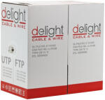 Delight tömör 4 x 2 x 0, 5 UTP 20016 kábel