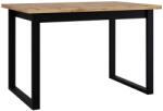 Asztal Victorville 378 (Wotan tölgy + Fekete)