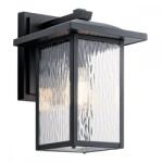Kichler Aplică exterior Cappanna KL-CAPPANNA-M-BKT, negru, H34, 2cm, 1xE27, IP44 (KL-CAPPANNA-M-BKT)