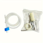  1db rozsdamentes acél mosogató szappanadagoló hosszabbító csővel