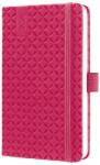 Sigel Jolie határidőnapló, 2026, 9, 5x15 cm, heti, pink (J6104)