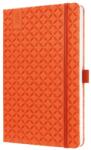 Sigel Jolie határidőnapló, 2026, 13, 5x20, 3 cm, heti, narancssárga (J6119)