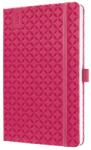 Sigel Jolie határidőnapló, 2026, 13, 5x20, 3 cm, heti, pink (J6105)