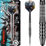 Shot Darts szett steel, Shot Gnarly Rippah 22g, 90% gravírozott