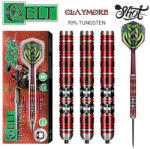 Shot DARTS SZETT SHOT STEEL, CELT CLAYMORE, 23G, 90% WOLFRAM gravírozott