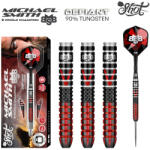 Shot DARTS SZETT STEEL SHOT MICHAEL SMITH DEFIANT 22G, 90% WOLFRAM gravírozott