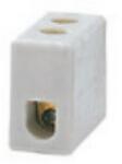 SIMET Átmenő sorkapocs 2, 5mm2 1P 24A 500V csavaros csavaros fehér ZPA 1-2, 5 SIMET - 44231516