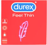  Reckitt Benckiser Durex óvszer 3db Feel Thin -vékonyított - delfinbuvar
