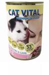 Cat Vital Kitten - Baromfi & vad prémium kölyök macska nedveseledel (415 g)