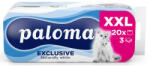 BSW Paloma Exclusive WC papír 20 tekercs 3 réteg Fehér - delfinbuvar