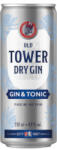 Drinker Old Tower Gin & Tonic 250ml London Dry DRS - delfinbuvar