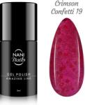 Naní Ojă semipermanentă Amazing Line 5 ml - Crimson Confetti