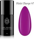 Naní Ojă semipermanentă Amazing Line 5 ml - Violet Charge