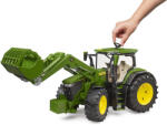  John Deere 7R 350 traktor homlokrakodóval