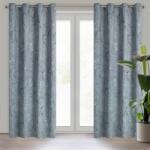 Takoy Puha bársony sötétítő függöny WERA márványmotívummal-HF-391735