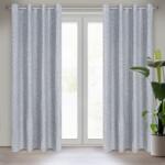 Takoy Öko stílusú sötétítő függöny MEGAN melanzs szövetből 140 x 250 cm-HF-408989