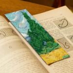 DMC - Van Gogh - Ciprusok- keresztszemes könyvjelző hímzés csomag