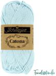 Scheepjes Catona 509 Baby Blue - pasztell kék pamut fonal - 50gramm