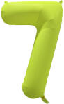 riethmüller Számos lufi 34" 86cm óriás neon sárga fólia szám, számjegy 7-es, (LUFI177026)