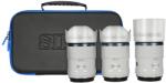 SIRUI Sniper F1.2 APS-C AF Trio objektív készlet Sony E bajonettel (ezüst) (11-03-03-000098)