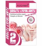 AUGAMA Sosete Exfoliante pentru Talpi cu Trandafir 2 perechi