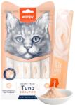 Wanpy WANPY Creamy Treat, Ton și Somon, punguță recompense pisici, (piure), 70g