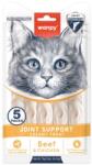 Wanpy WANPY Joint Support Creamy Treats, Pui și Vită, punguță recompense funcționale pisici, sistem articular, (piure), 70g