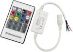 ULTRALUX КОНТРОЛЕР ЗА rgb led ОСВЕТЛЕНИЕ ultralux МИНИ 72w/144w 6a 12v/24v dc (mnrgbrf6a)