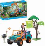Playmobil - Jucarie de rol Plimbarea animalelor cu vehiculul de teren (PM71854)