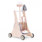 ECOTOYS Antemergator din lemn cu aspirator si elemente pentru curatenie Ecotoys (EDIW10D200B)