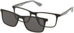 Solano Rame ochelari de vedere cu ClipON polarizat pentru Baieti Solano CL 90199E, Plastic, Negru, 50 mm (CL 90199E) Rama ochelari