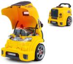 Milly Mally Model realist al părții frontale a mașinii cu capotă deschisă Milly Mally N-GINE galben Set bricolaj copii