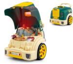 Milly Mally Model realistico al părții frontale a mașinii cu capotă deschisă Milly Mally N-GINE verde Set bricolaj copii