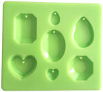 Protosil kft Szilikon Öntőforma Egyedi Medál Készítéshez, 7 féle medál