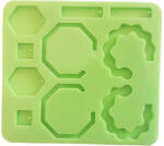 Protosil kft Absztrakt fülbevaló szilikon forma