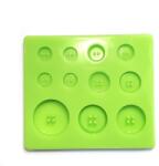 Protosil kft Öntőforma Dekor Gomb Készítéshez, 7 féle Díszgomb