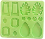 Protosil kft Retro fülbevaló szilikon forma