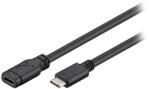 Goobay USB adapterkábel, Goobay, 1xUSB 3.1 Gen1, 1xUSB-C hüvely, Fekete (SOG-45393)